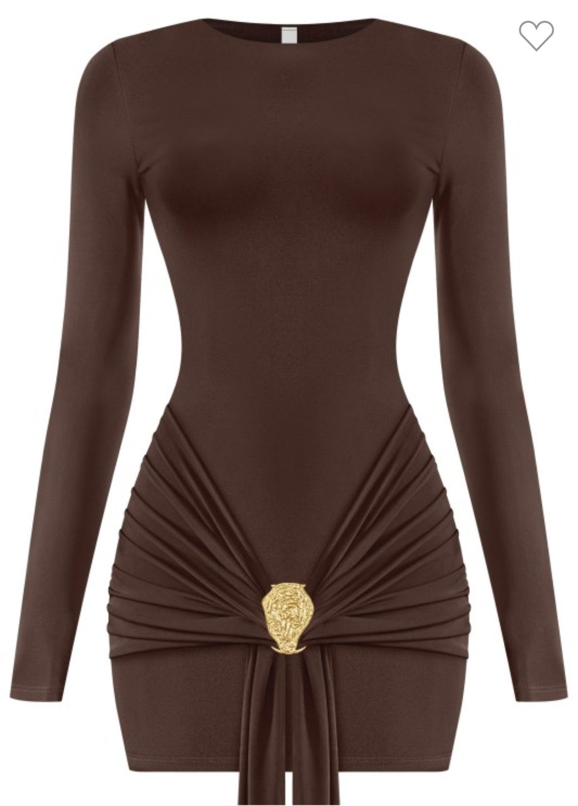 The Gold Hardware BodyOn Snatch Mini Dress The Gold Hardware BodyOn Snatch Mini Dress