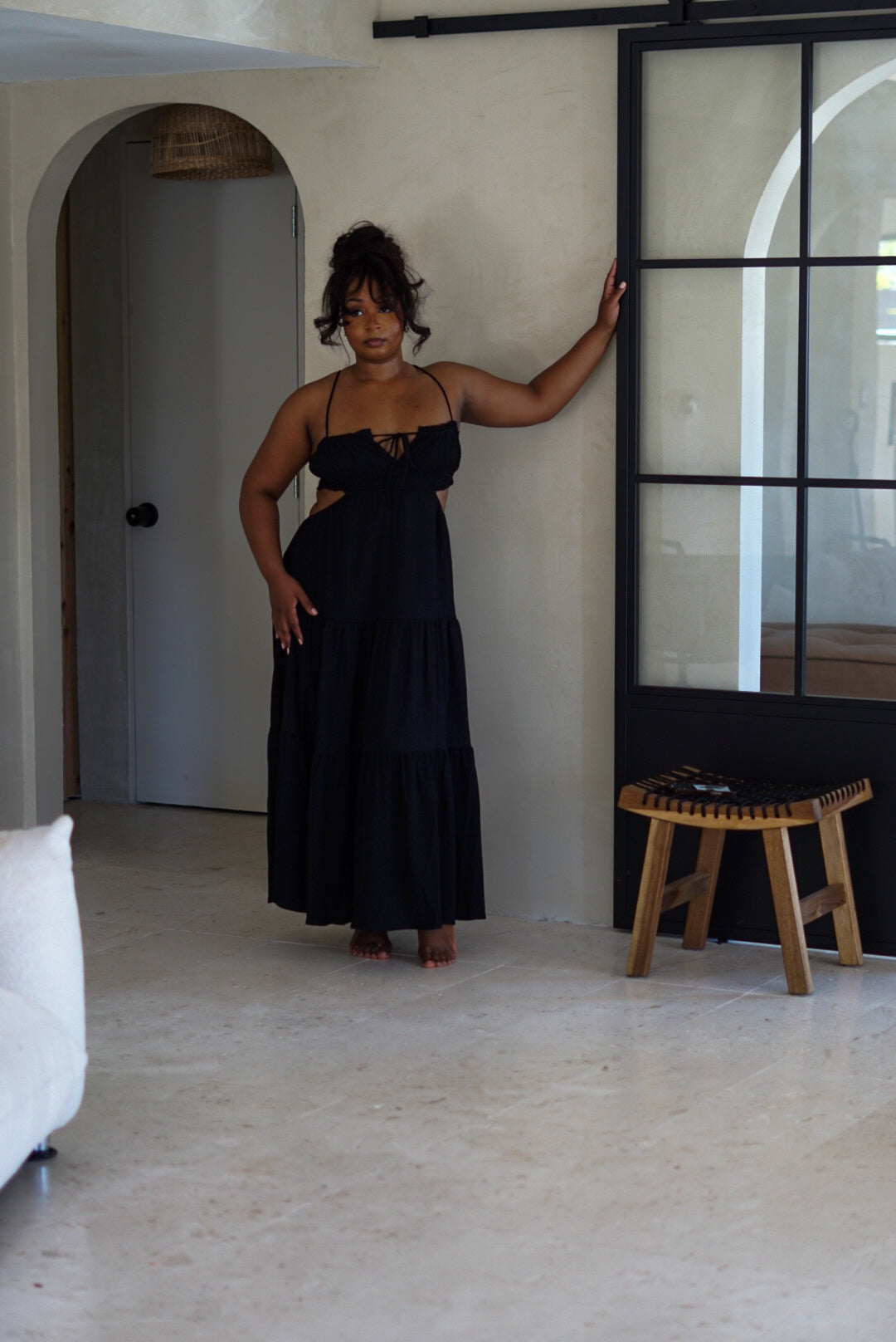 The Black Jade Maxi Dress