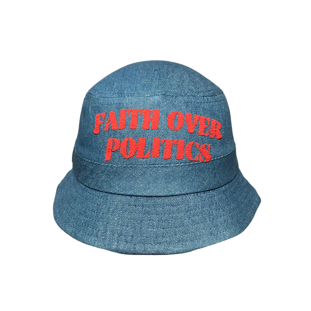 Faith over Politics Bucket Hat